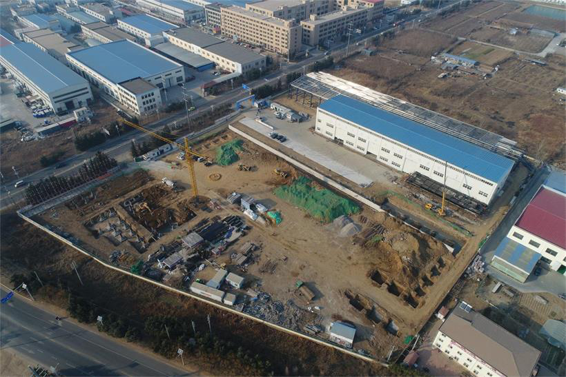 青岛安装建设股份有限公司智能装备制造基地举行开工奠基仪式